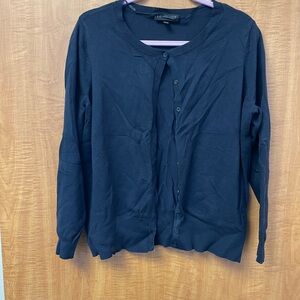 Lane Bryant Navy Cardigan